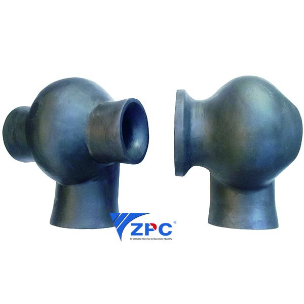 The largest reaction bonded silicon carbide Flue Gas Desulphurization Spray nozzle factory and manufacturer in China