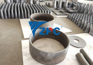 wear resistant silicon carbide liner, cone liner, pipe, spigot, plates (17)