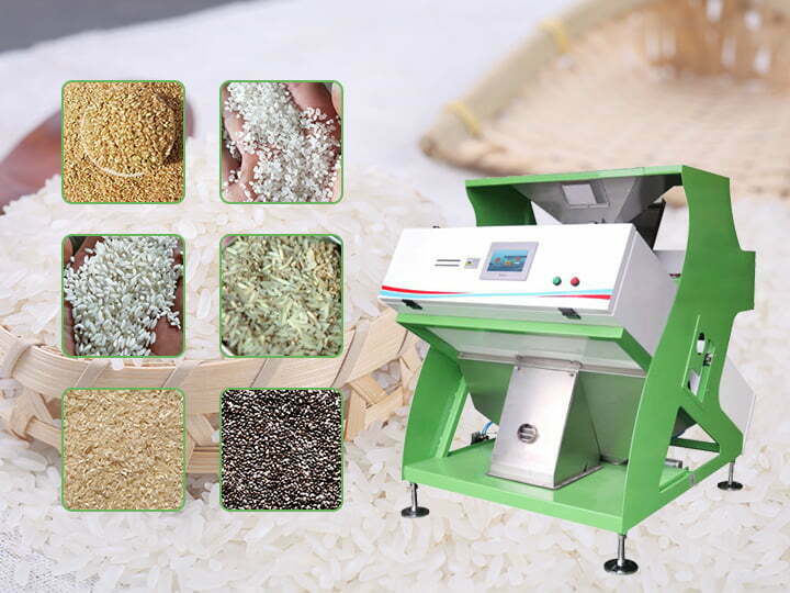 Rice color selector / color sorter machine - Taizy Rice Machine