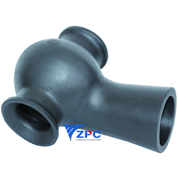 DN50, DN80, DN100 silicon carbide vortex nozzle for Wet Scrubbers of Acid Gas Absorption