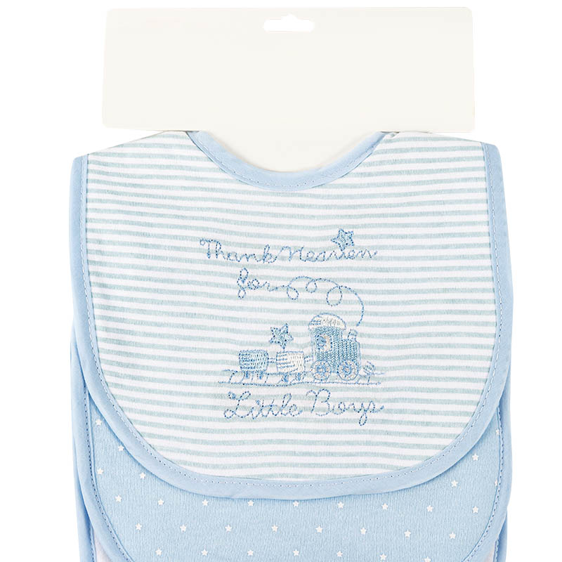 3 PK Cotton Bibs For Baby