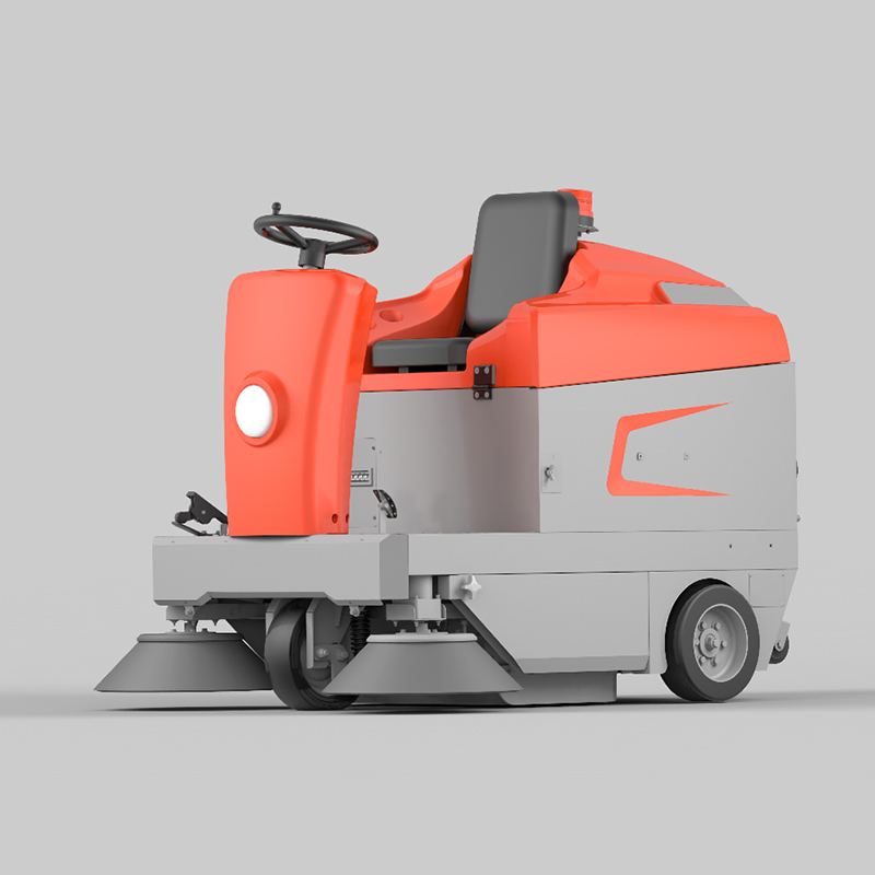 R-S1350 Battery Electric Sweeper Ride On Road Sweeper Floor Sweeper