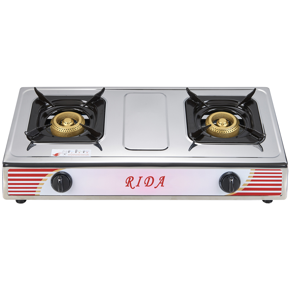 Kitchen gas stove 2 burner Cast iron honeycomb burner gas cooker gas cooktop stove RD-GD339