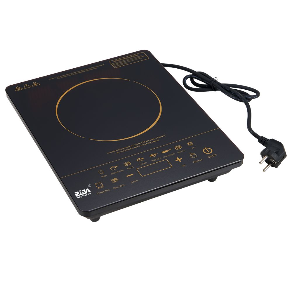 Electric Induction Cooker single burner black electric table top gas stove RDX-GS151