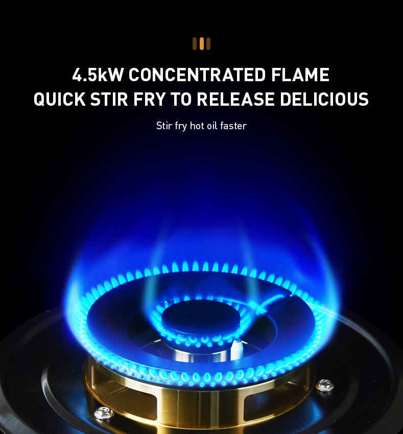 Electrical 2 burner double burner induction cooktop gas hob burner built in gas cooker tempered glass electric gas stove RDX-GH037 (7)