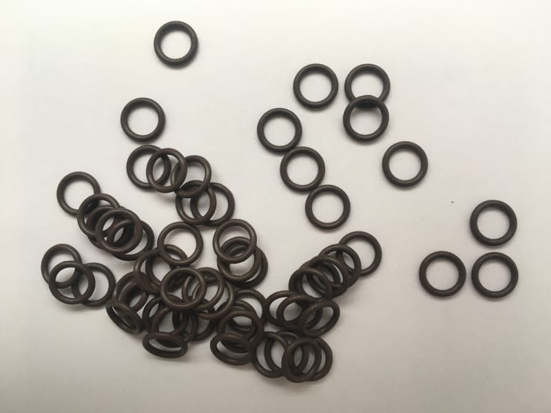 Low Compression Industrial O Rings , Electrical Resistance Aflas O Rings
