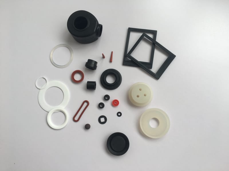 Various Rubber Custom Parts for different Areas