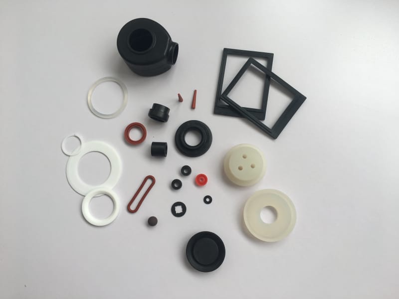  Various Rubber Custom Parts for different Areas