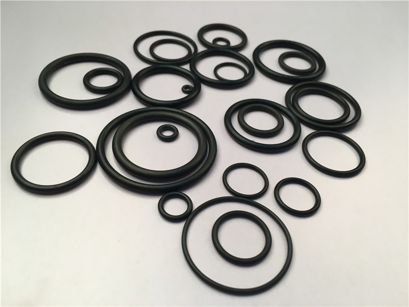 AS568 Standard Black FKM Fluorelastomer O Ring Seals