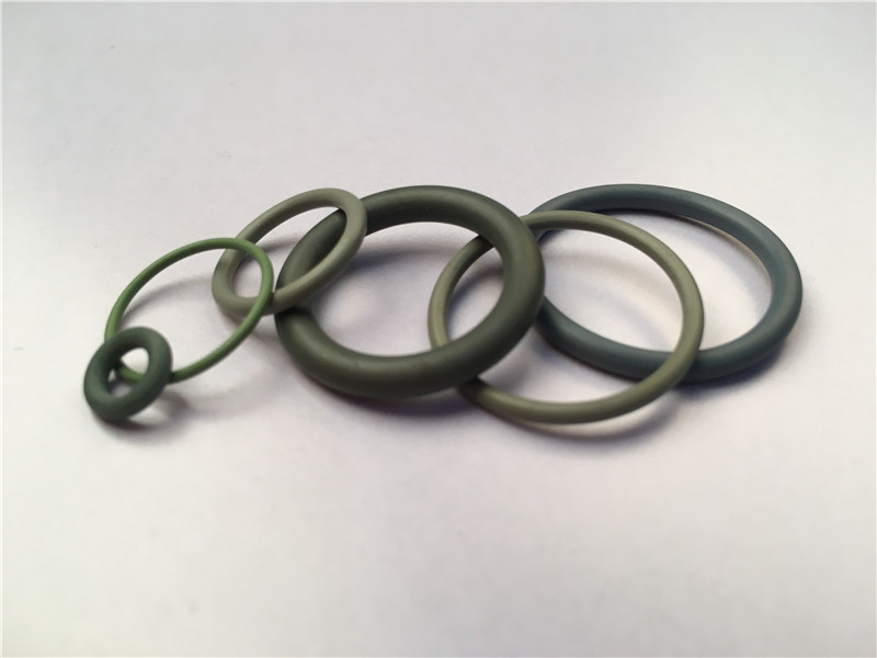 Heat Resistant Rubber Viton O Ring Green With Wide Working Temperature Range