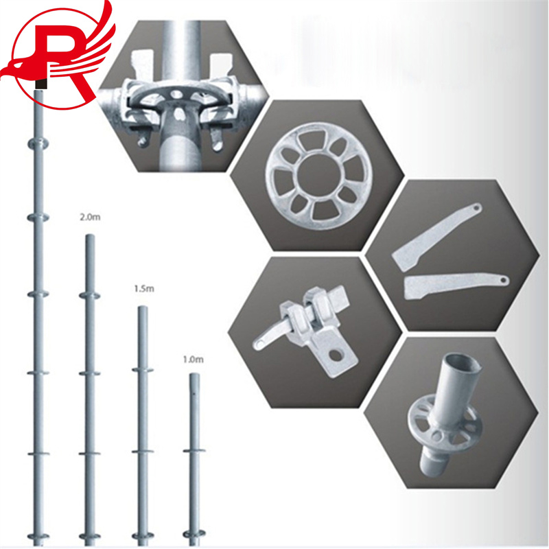 Ringlock System Used Construction Scaffolding