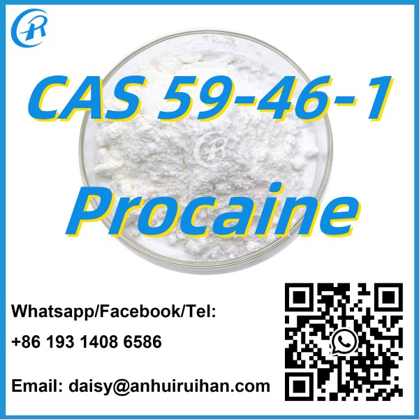 USA & European Market 99.9% Pure Procaine/Procaina HCl Powder CAS 59-46-1