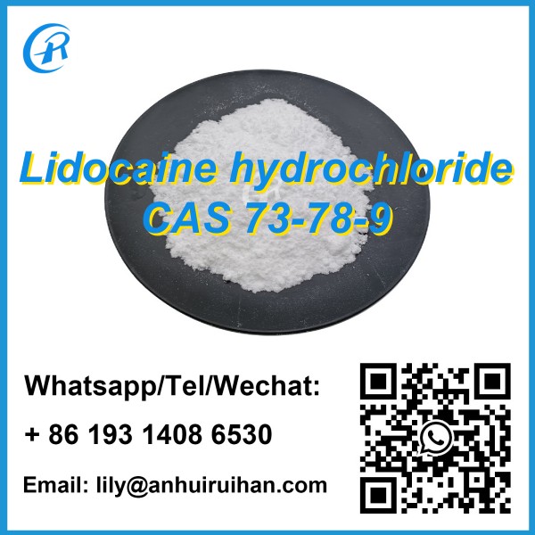 Pharmaceutical Intermediate Factory Supply High Quality White Powder Lidocaine hydrochloride  Hot Sales CAS73-78-9