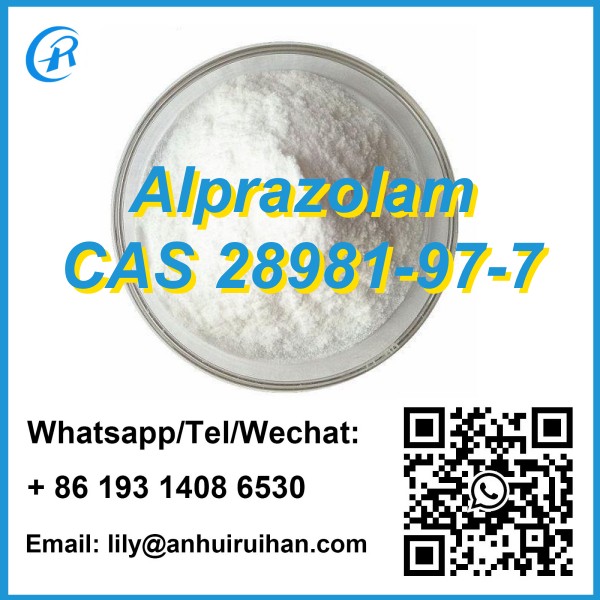 Wholesale Price 99.9% Pure Alprazolam CAS 28981-97-7