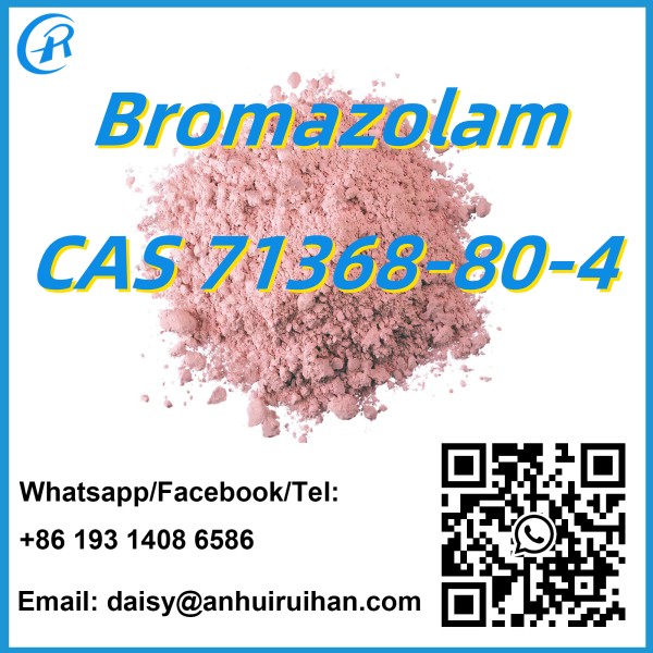 Pass Custom Overseas Warehouse Door to Door Delivery Bromazolam CAS71368-80-4