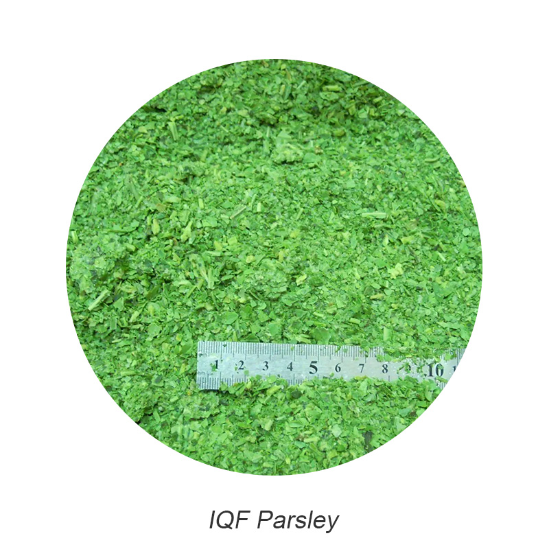Frozen Chinese parsley IQF chopped parsley 100% pure natural