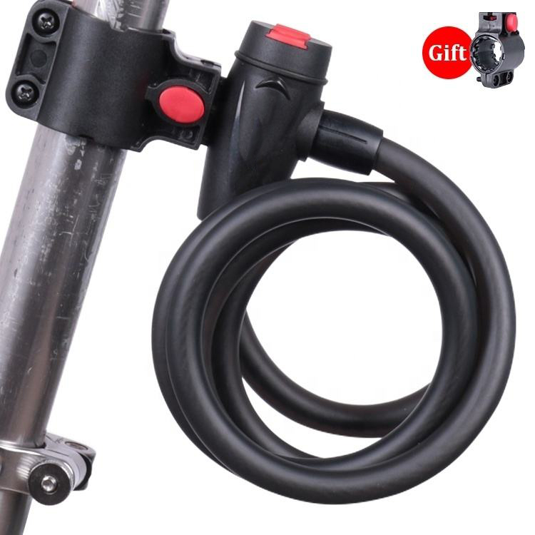 High Security Level Key Cable Lock Anti-theft Bike Lock Cable