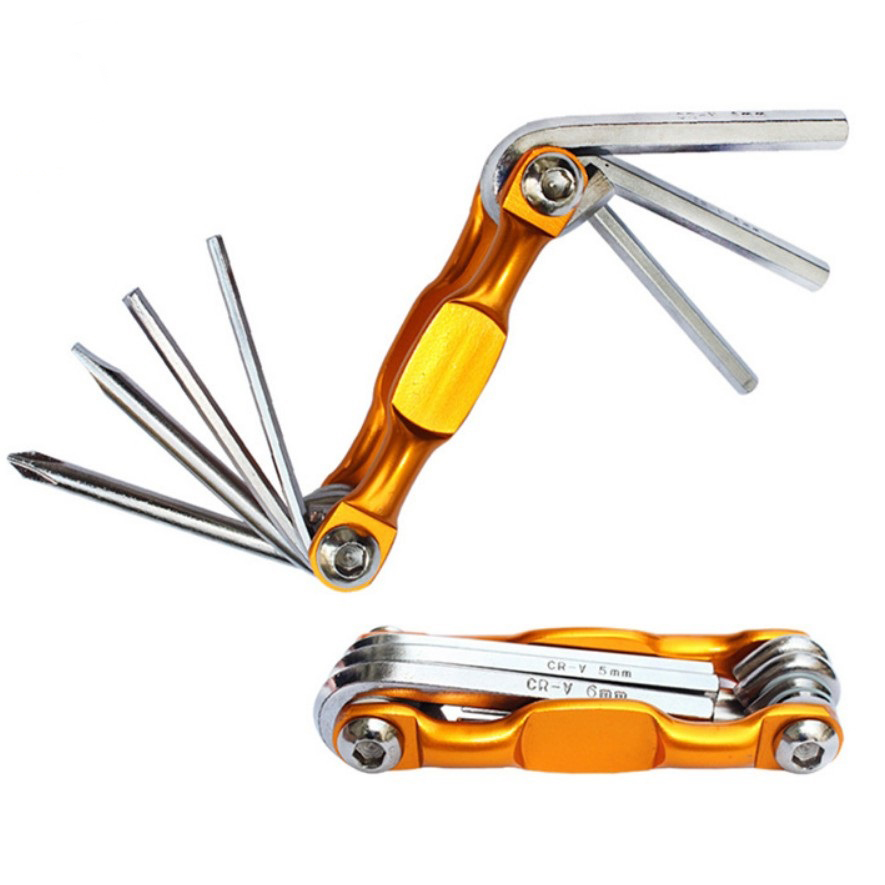 Multifunctional 7 In1 Bicycle Repairing Set Bike Repair Tool Kit Wrench Screwdriver Mountain Cycling Tools (1)