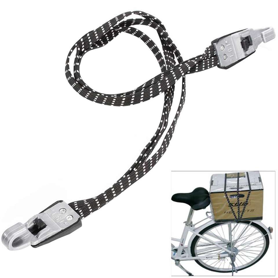 New Design 70cm Bike Luggage Packing Elastic Rope with Metal Hook