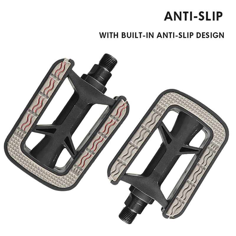 PP+TPE Anti-Slip Bicycle Pedal with Reflector Approved by AS 2142 for E-bike MTB Bike (3)