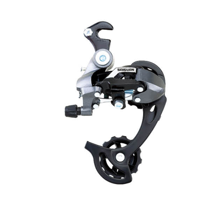 For 24 speed, index rear derailleur,long cage,with bracket