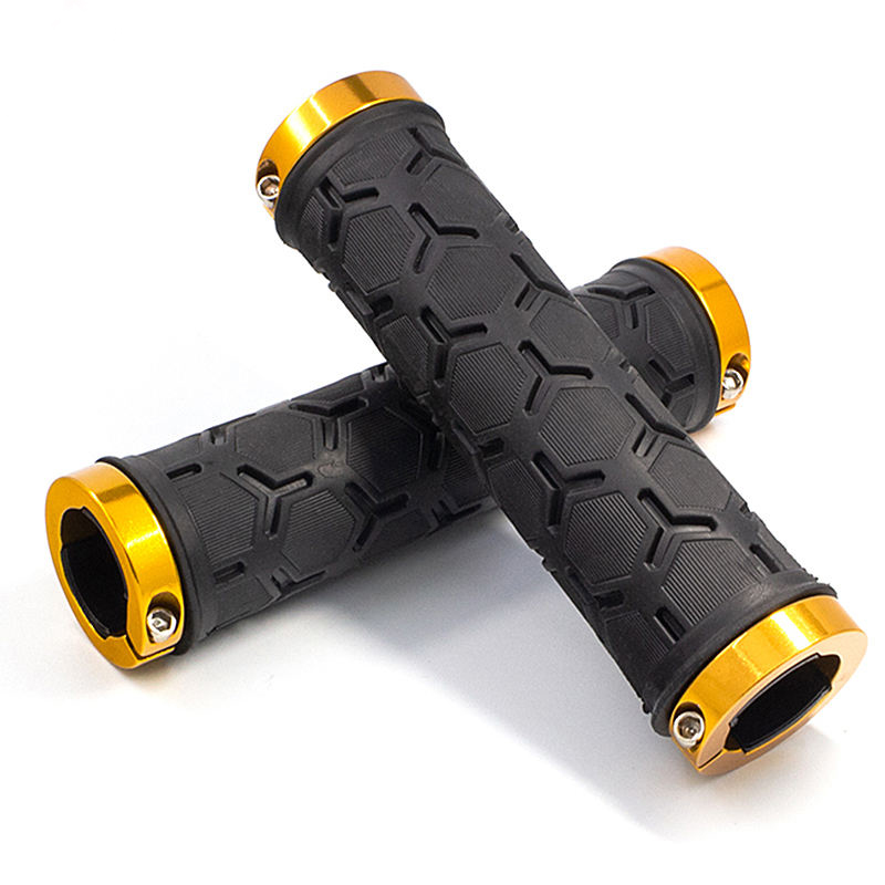 sport bike accessories hot sale locking comfortable rubber costom bicycle grips