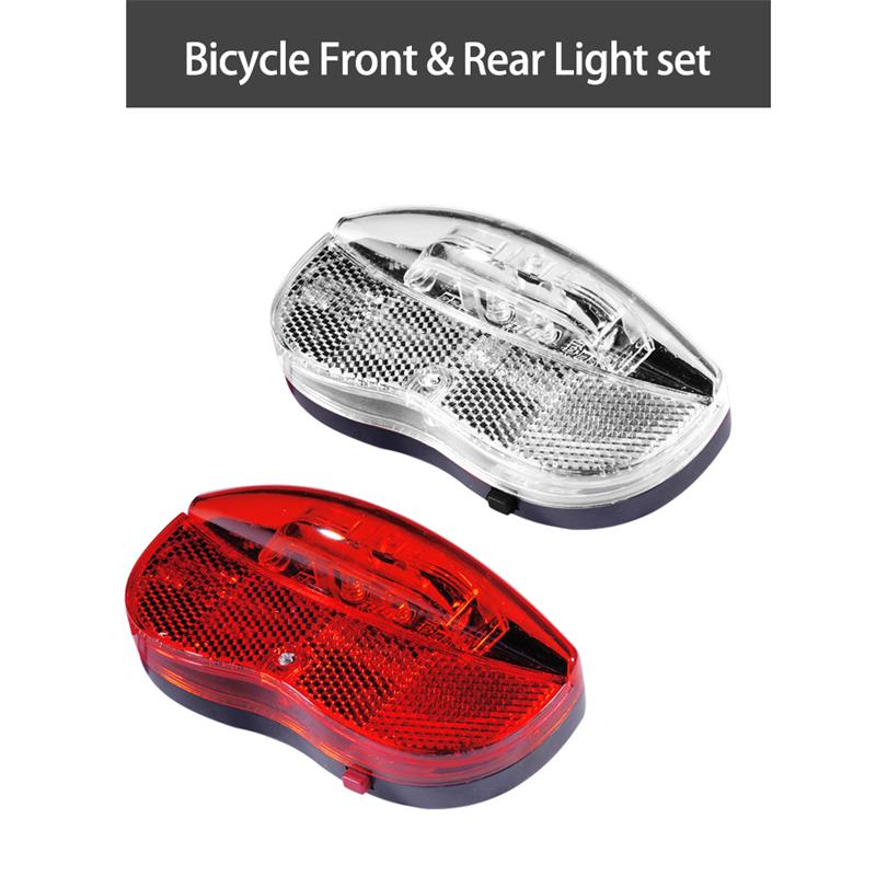 Bicycle Front Light and Rear Light Set