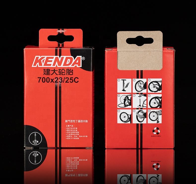  KENDA Good Air Tightness High Temperature Resistance With High -quality Butyl Rubber 700c Bicycle Butyl Inner Tube