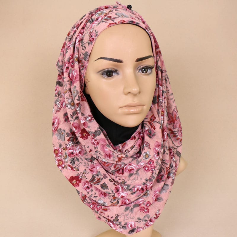 Printed Jersey Hijab jersey hijab scarf women