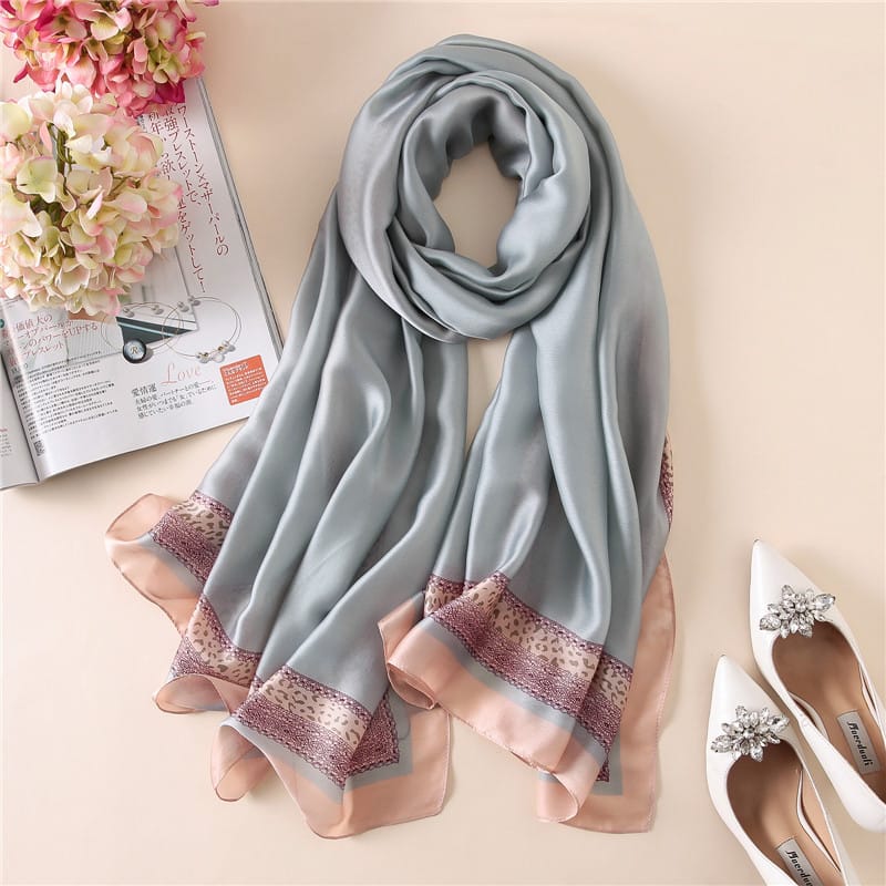  rayon scarf Silk Like Scarf Women's Fashion Pattern