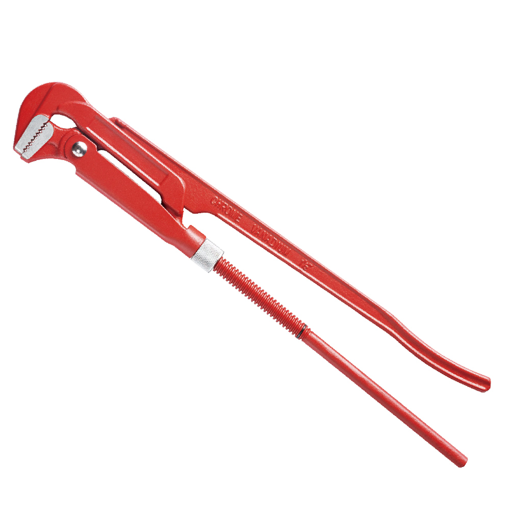 High-frequency Treatment Carbon Steel 90 Degree Swedish Pipe Wrench