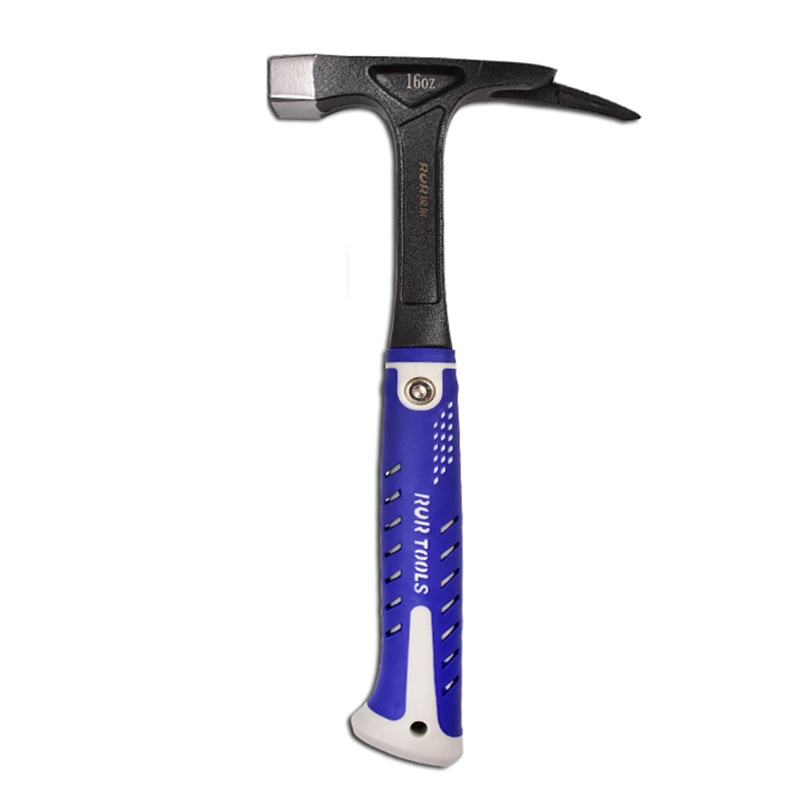 Strong Strength Anti-slip 16 Oz One Piece Claw Hammer with Scews handle