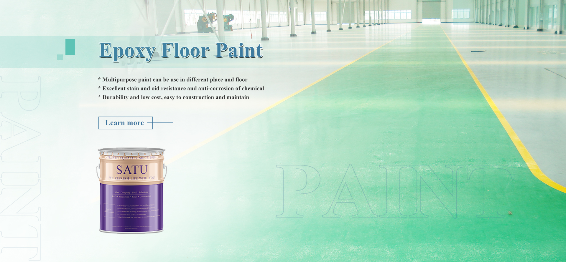 Floor Epoxy, Wall Paint, Garage Floor Paint - Shuai Tu