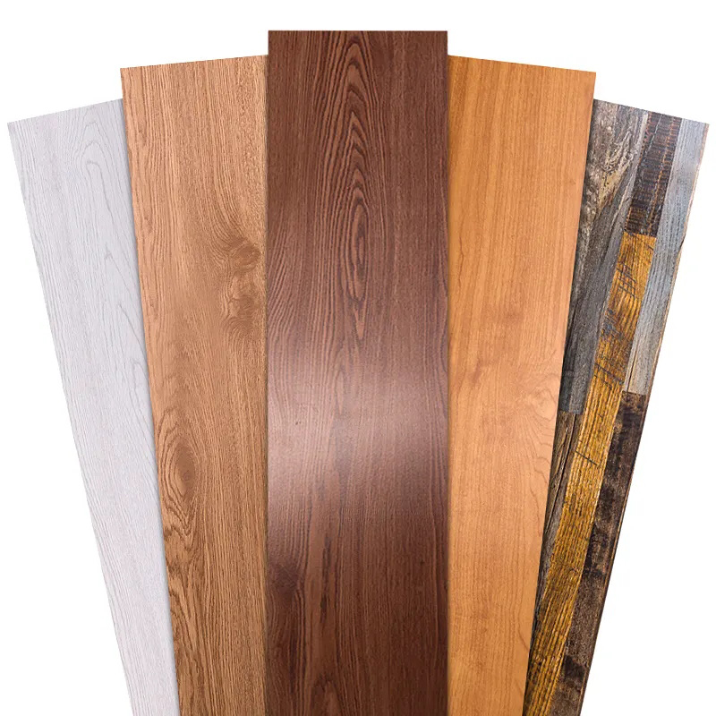 Waterproof Wood Grain 4mm 5mm 6mm 7mm 8mm LVT Pisos Tile Click Lock Laminated PVC Vinyl Plank Floor SPC Flooring With IXPE
