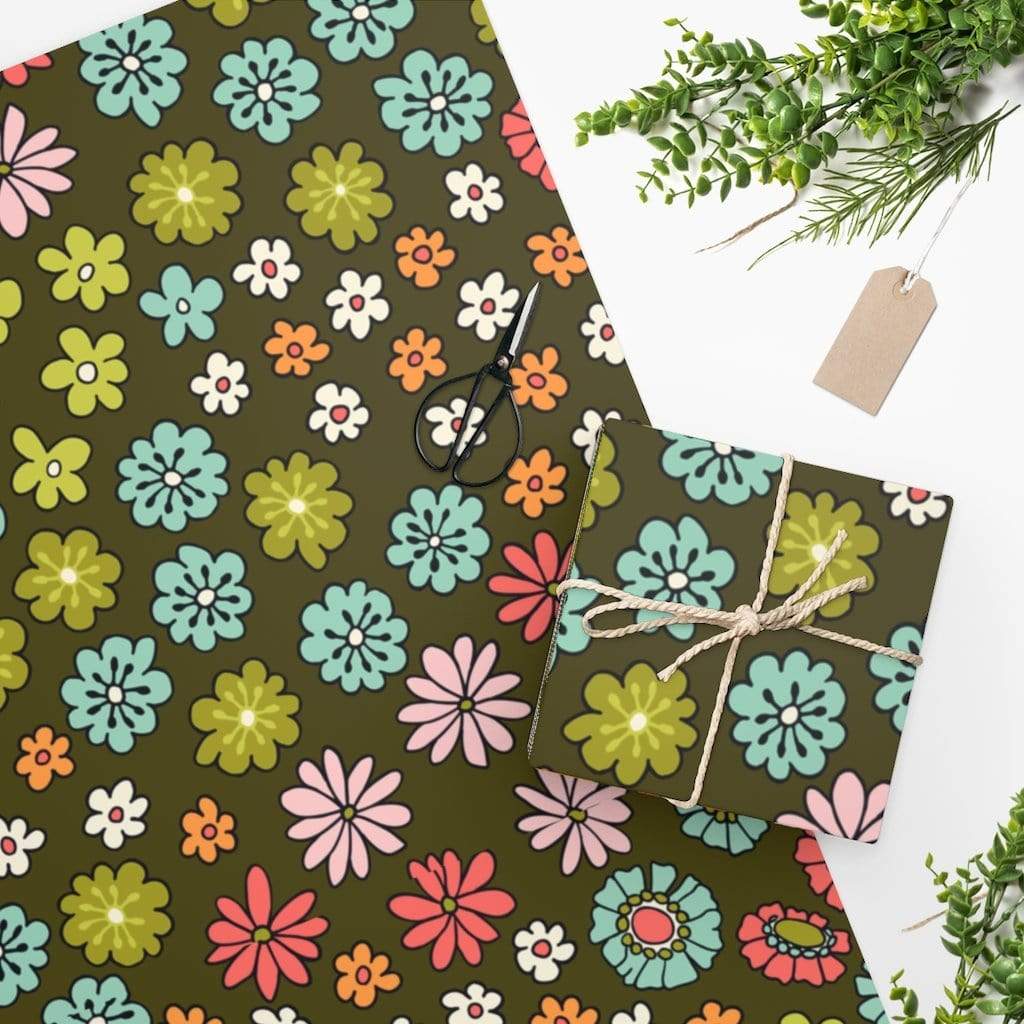 Wrapping Paper Sheets | Patterned, Floral & Flower Pressed | PAPYRUS