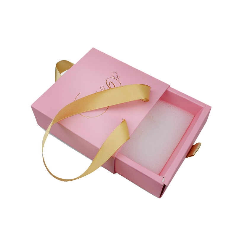 Portable Gift Box Pink, Size inches, Recyclable, Applicable to Wedding, Packaging, Present, Birthday