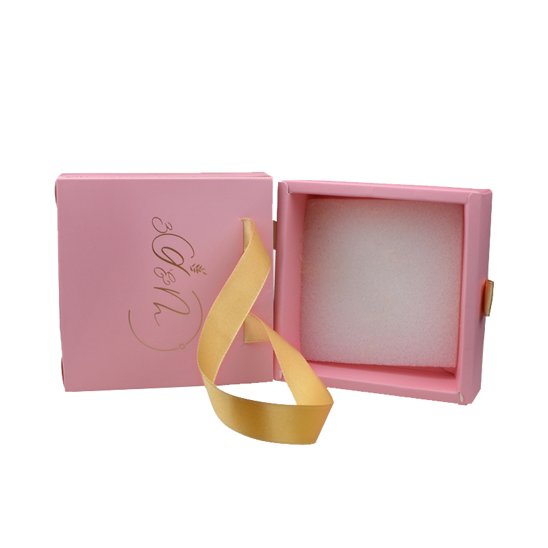 Portable Gift Box Pink, Size inches, Recyclable, Applicable to Wedding, Packaging, Present, Birthday