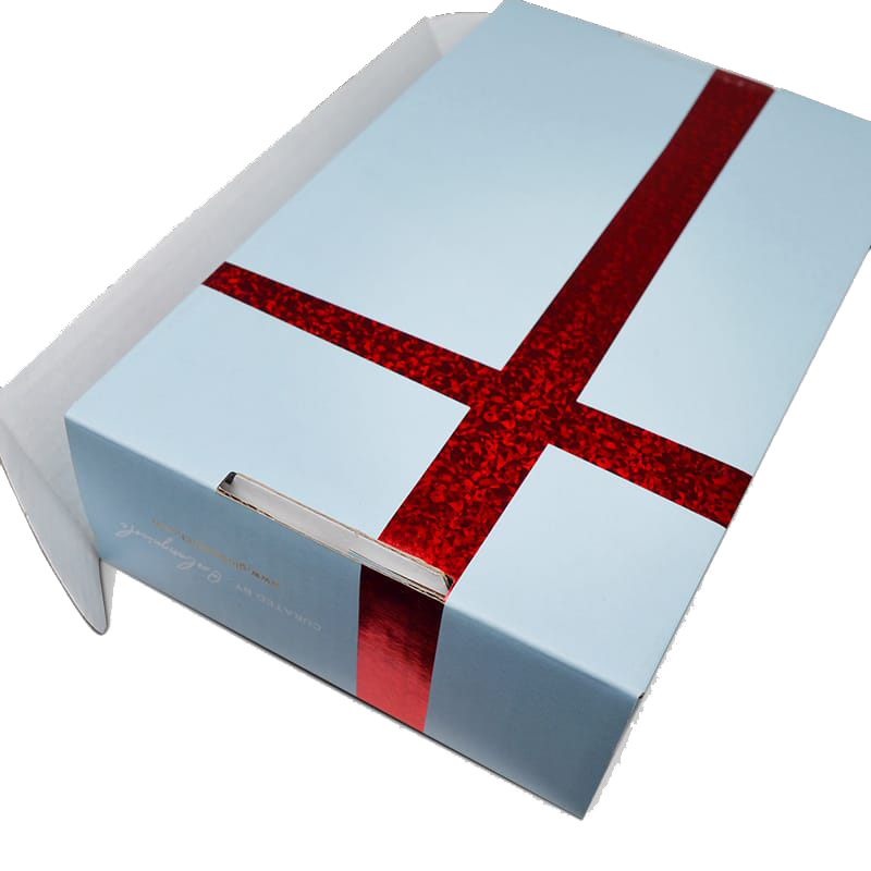 Large Gift Box with Lid Size, Sturdy Gift Box, Blue packaging box, Presents, Birthday, Christmas