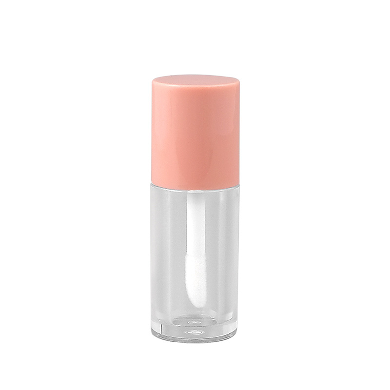 Mini Pink Big Brush Lip Gloss Containers Tube