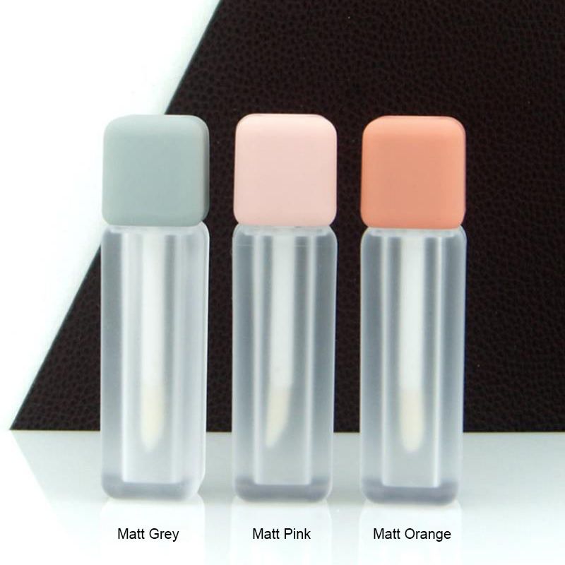 6ml Empty Multi-colored Matte Lip Gloss Packaging