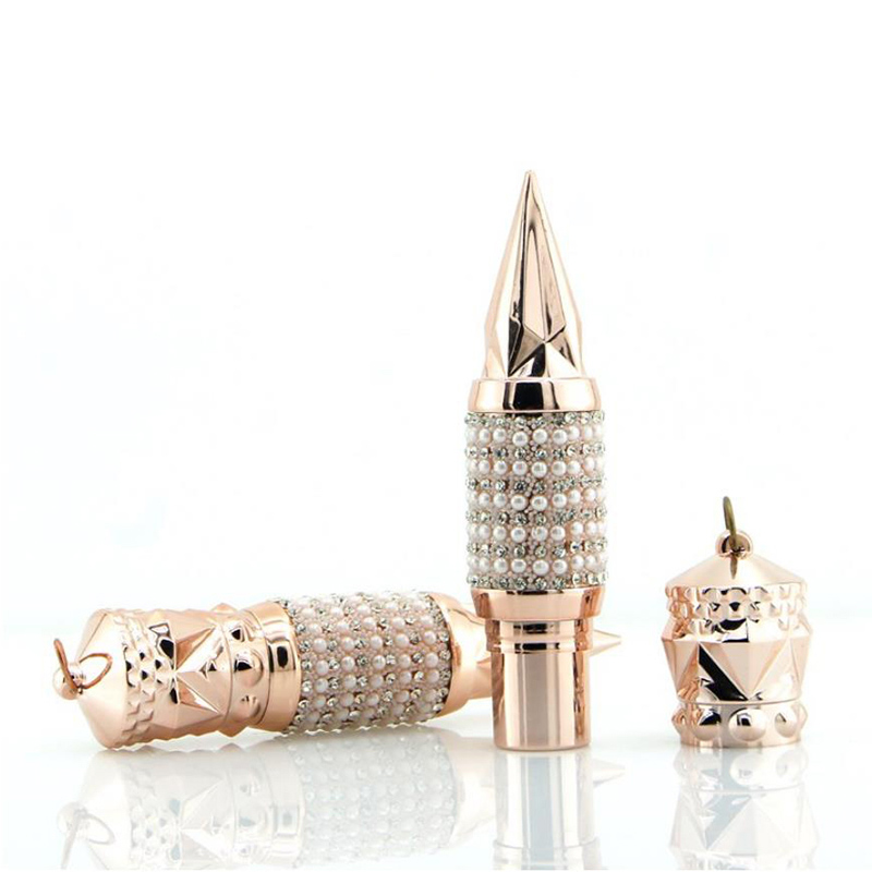 Luxury Crown Lip Balm Lipstick Tube with Chain