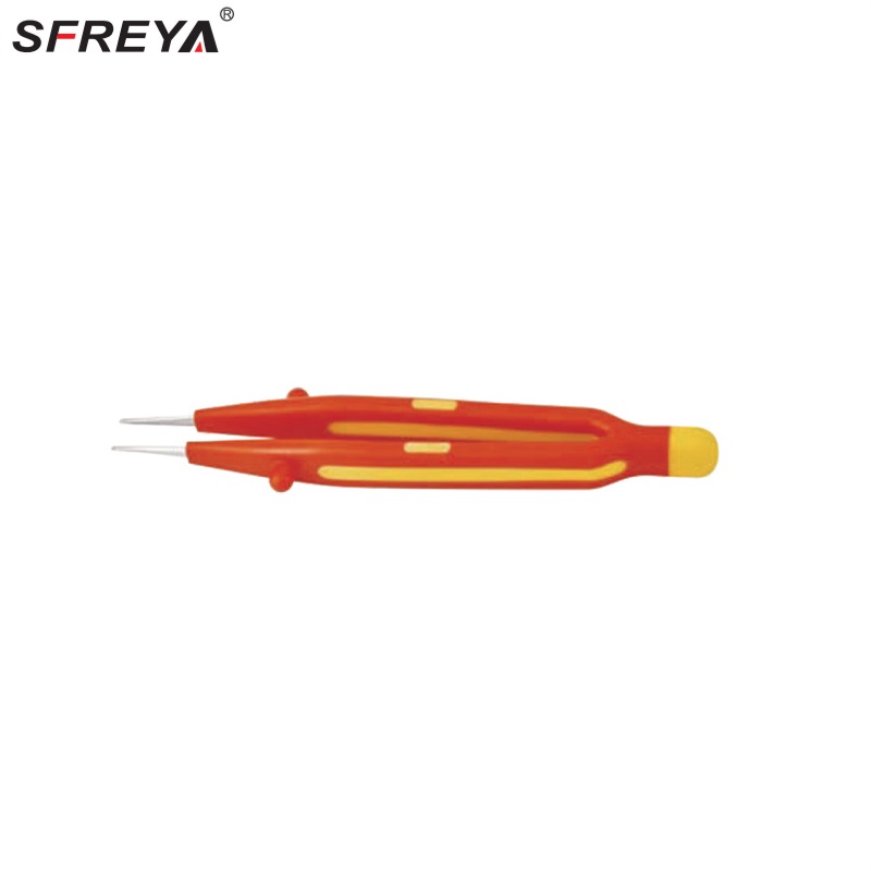 VDE 1000V Insulated Precision Tweezers (without teeth)