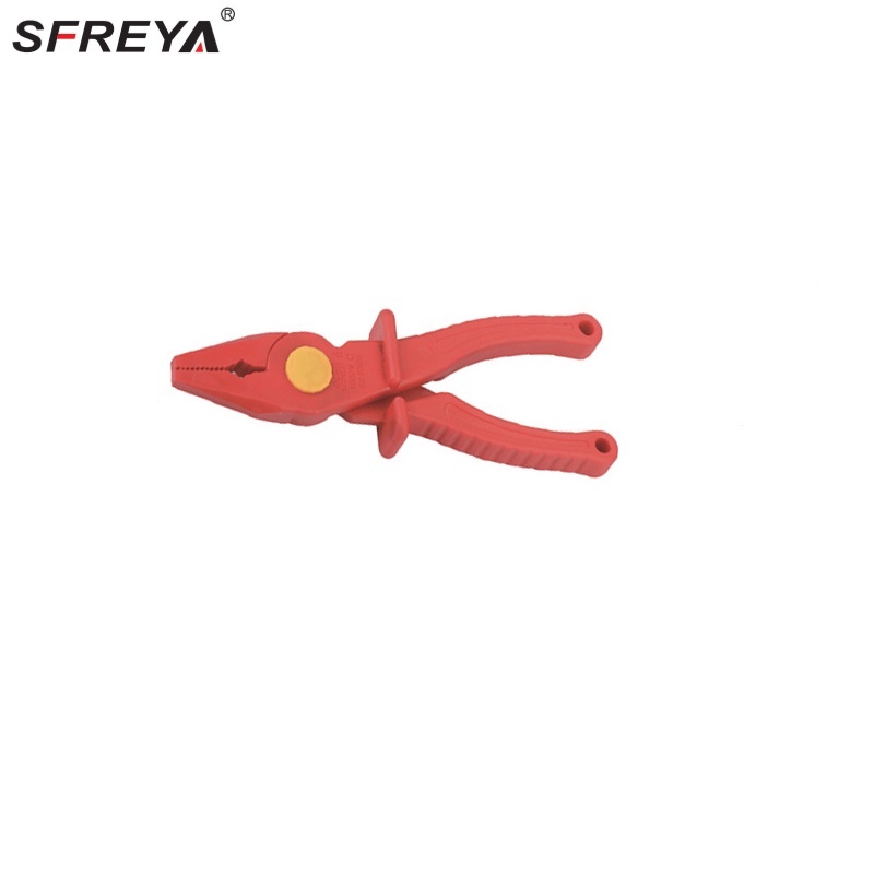 VDE 1000V Insulated Plastic Flat Pliers