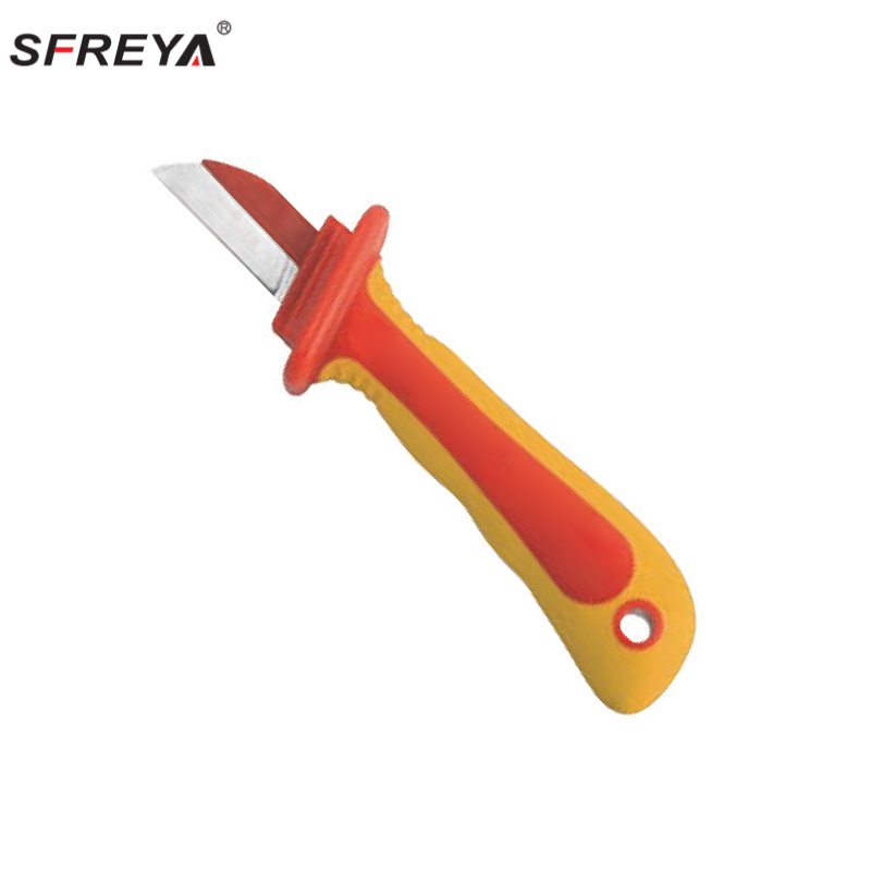 VDE 1000V Insulated Flat Blade Cable Knife