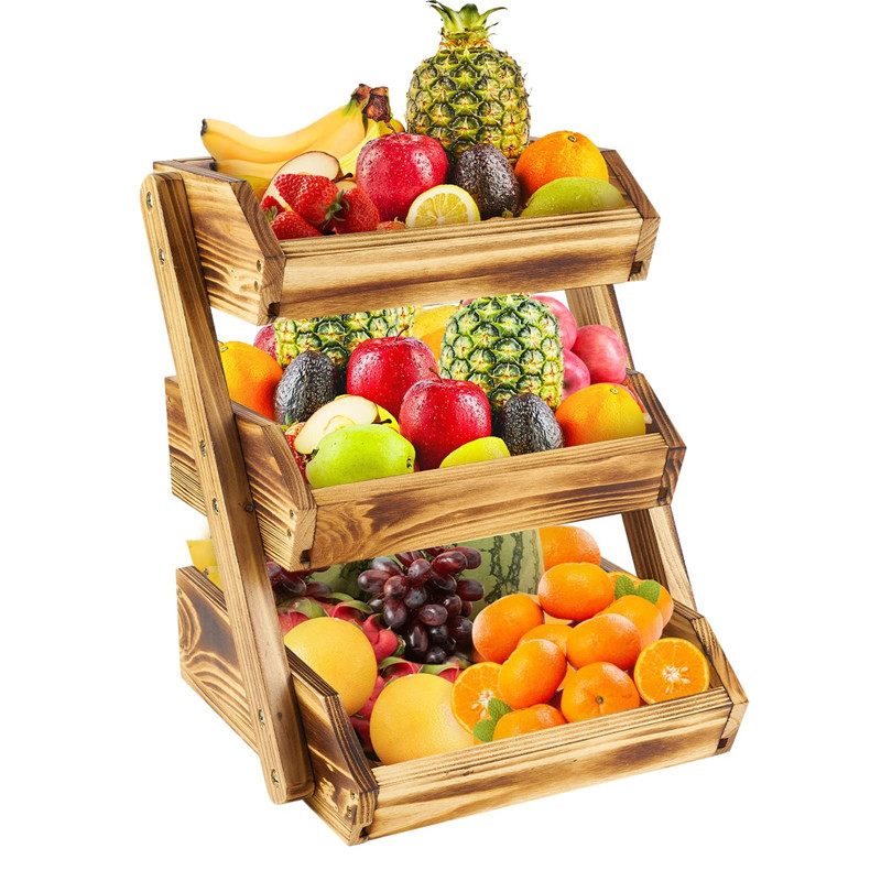 Shangrun Fruit Organizer Rack For Kitchen Counter
