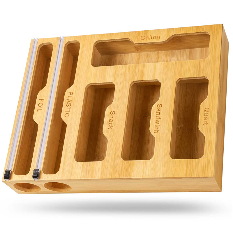 Shangrun 6 In 1 Larger Capacity Kitchen Drawer Organization Box