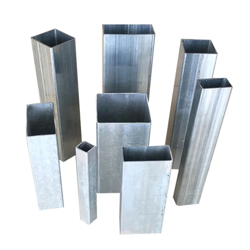 MS ERW hollow section square Rectangle Round pipe Hollow Iron Pipe Welded Black Steel Pipe Tube