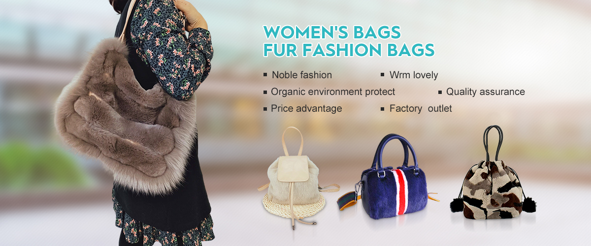 Rabbit Fur Hat, Clutch Bag, Real Fur Vest - Shengjin