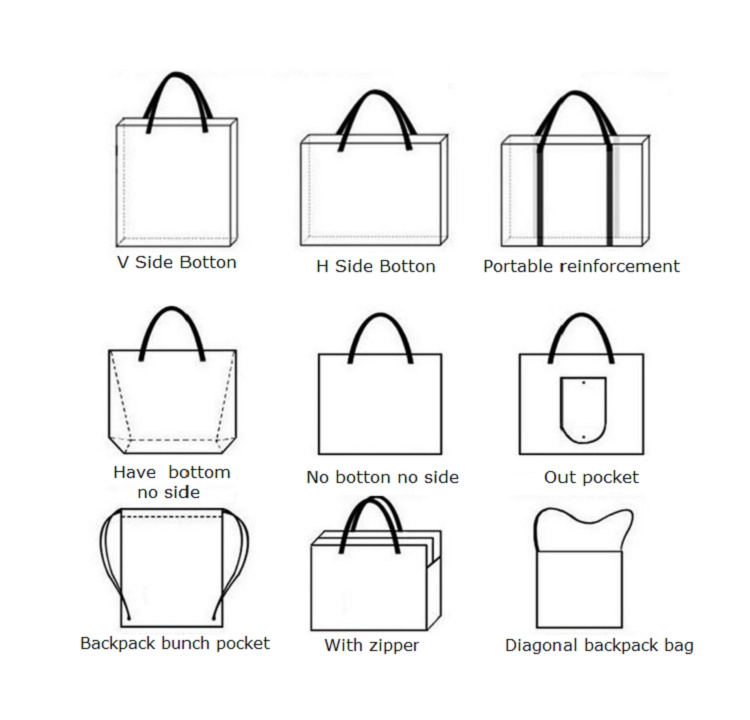Custom Printed Fashion Shopping Bag With Rivets1