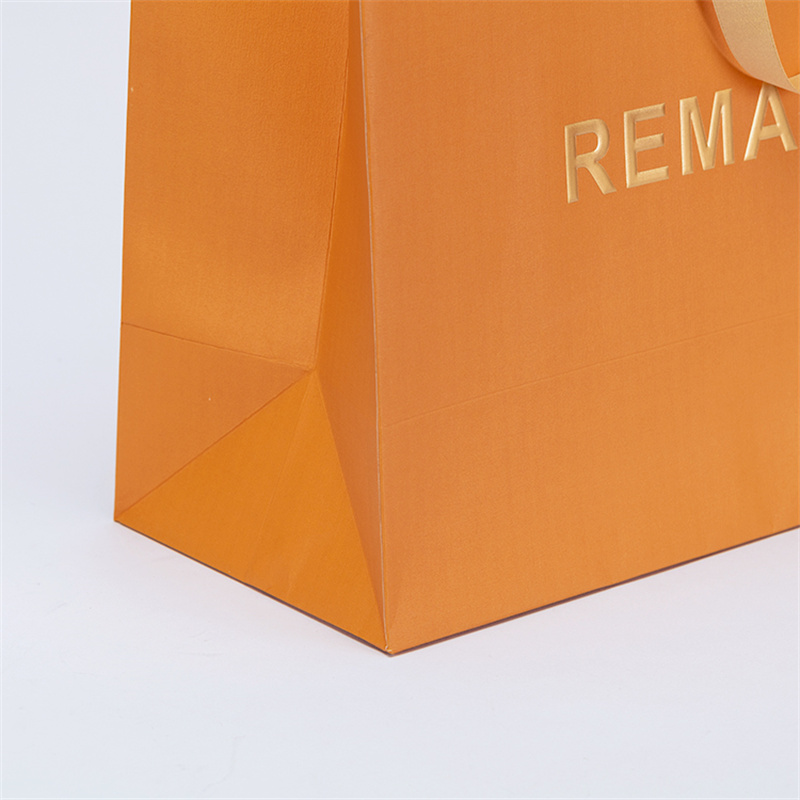 Print Custom Ribbon Fashion Shopping Bags